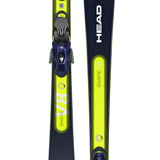 Shape e - V8 SW ski m. PRW 11 bindinger - Dark Blue/Yellow - 2023/24 - Gumpel & Co