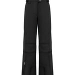 Girl's Tradi Stretch Skibukser - Piger - Black - Gumpel & Co