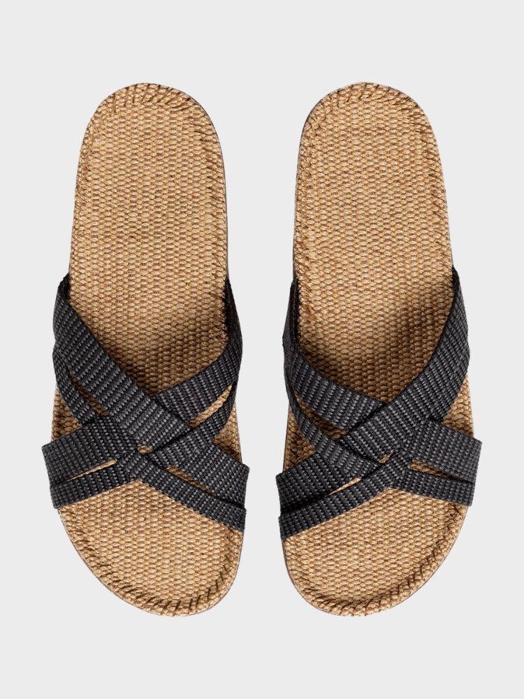 Women 1 Sandal - Charcoal - Gumpel & Co