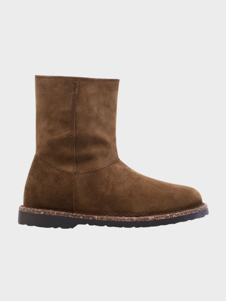 Uppsala Zip Shearling Regular - Womens - Dark Tea - Gumpel & Co