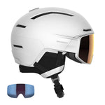 Driver Sigma Plus Visir Skihjelm - Unisex - White - Gumpel & Co