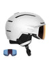 Driver Sigma Plus Visor Ski Helmet - Unisex - White