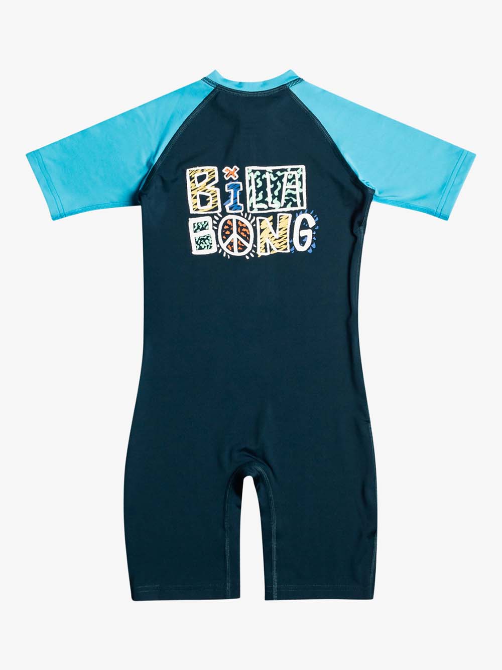 Kids Blues Combi Rashguard Baderagt - Børn - Washed Navy - Gumpel & Co