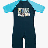Kids Blues Combi Rashguard Baderagt - Børn - Washed Navy - Gumpel & Co
