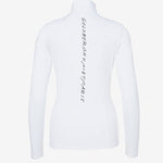 Femme Long Sleeve Turtleneck - Dame - White - Gumpel & Co