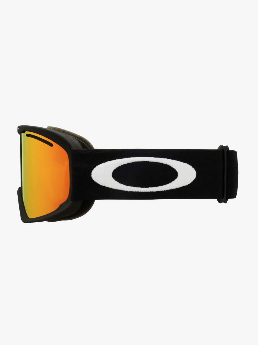 O - Frame 2.0 Pro XL (7112) Skibriller - Matte Black Strop/Fire + Persimmon linser - Gumpel & Co