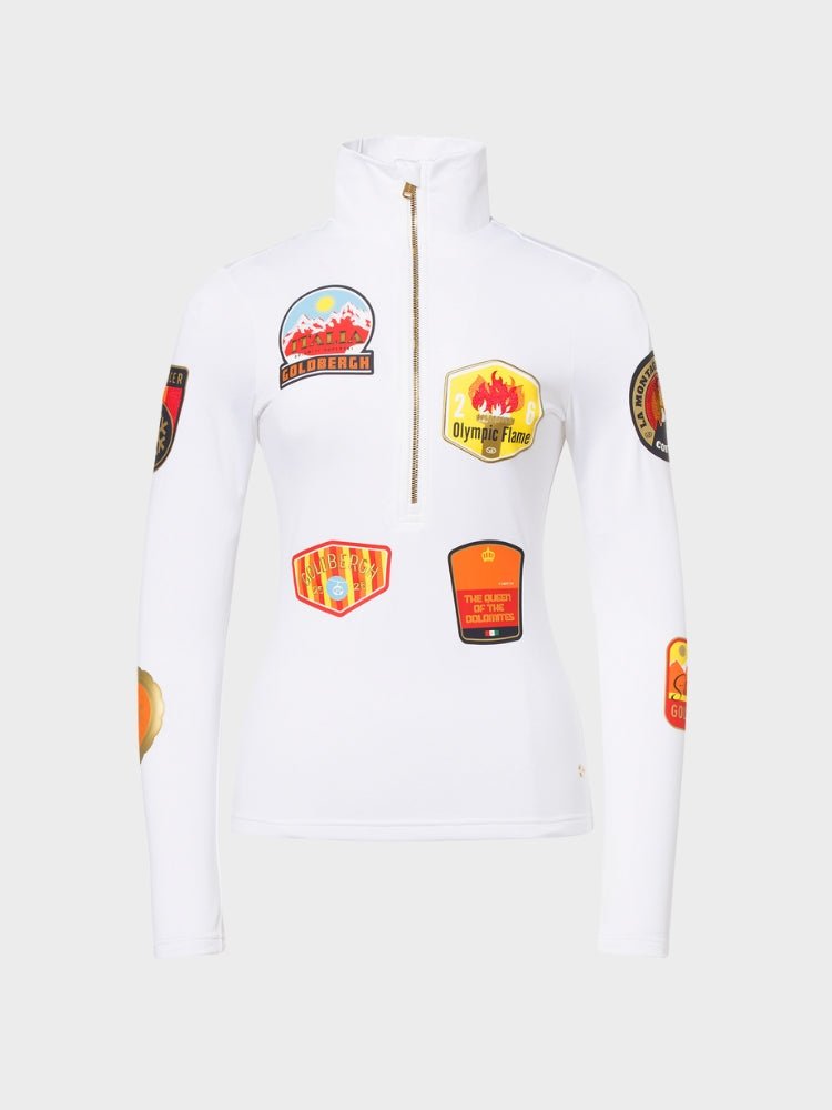 Triumph Ski midlayer - Womens - White - Gumpel & Co