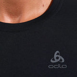 Men's Natural Merinould 200g/m2 Crew Neck Skiundertrøje - Herre - Black - Gumpel & Co