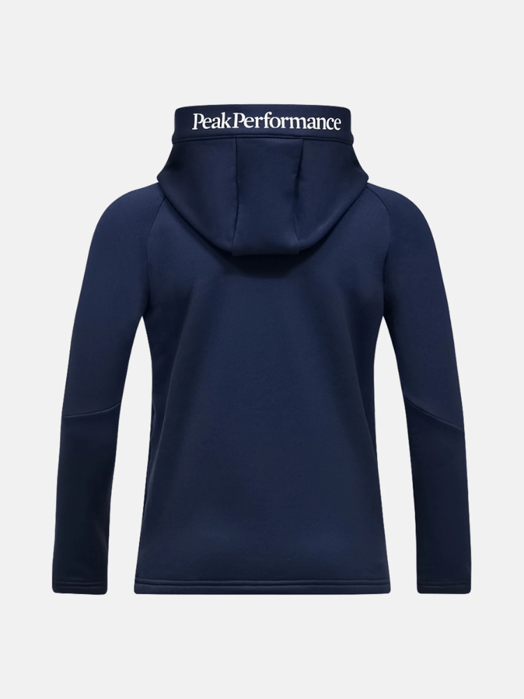 Rider Essentials Midlayer m/lynlås - Børn - Mørke Blå - Gumpel & Co