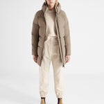 Thundra Dunfrakke - Dame - Dark Sand - Gumpel & Co