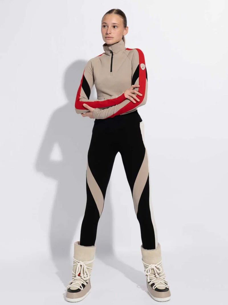 Women's Base - Layer merinouldtrøje We Norwegians x INUIKII - Dame - Sand - Gumpel & Co