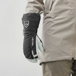 Army Leather Heli 3 - finger Skihandsker - Unisex - Black - Gumpel & Co