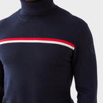 Freebird Turtleneck - Men - Navy Blue - Gumpel & Co