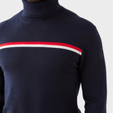 Freebird Turtleneck - Men - Navy Blue - Gumpel & Co
