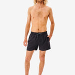 Offset Volley 15 Boardshort - Herre - Black - Gumpel & Co