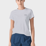 P - 6 Logo Responsibiliti Tshirt - Dame - Hvid - Gumpel & Co