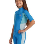 Synergy 2/2 Back Zip Shorty Våddragt | Junior | Maui Blue - Gumpel & Co