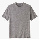 Capilene Cool Daily Graphic UV Tshirt - Herre - Boardlogo Grey - Gumpel & Co