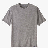 Capilene Cool Daily Graphic UV Tshirt - Herre - Boardlogo Grey - Gumpel & Co