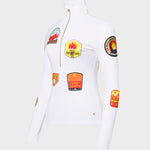 Triumph Ski midlayer - Womens - White - Gumpel & Co