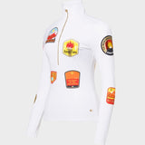 Triumph Ski midlayer - Womens - White - Gumpel & Co