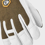 Army Leather Patrol 5 - Fingre skihandske - Herre Olive - Gumpel & Co