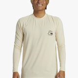 Men's DNA Surf Long Sleeve UV T-Shirt - Herre - Oyster White - Gumpel & Co