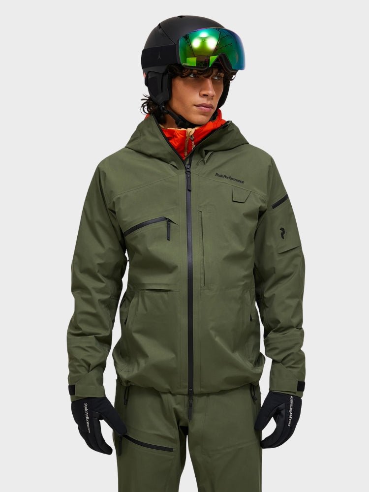 Alpine Skijakke 3L GORETEX - Herre - Grøn - Gumpel & Co