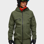 Alpine Skijakke 3L GORETEX - Herre - Grøn - Gumpel & Co