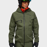 Alpine Skijakke 3L GORETEX - Herre - Grøn - Gumpel & Co