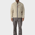 Retro Pile Fleece Trøje - Herre - Pelican - Gumpel & Co