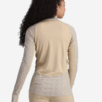 Women's Rose Light Half - Zip Skiundertrøje - Dame - Oat - Gumpel & Co