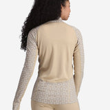 Women's Rose Light Half - Zip Skiundertrøje - Dame - Oat - Gumpel & Co