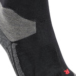 SK4 Merino Uld Skisokker - Dame - Black - Gumpel & Co