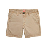 Women's Classic Chino Shorts - Dame - Stonewash Taupe - Gumpel & Co