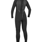 Women's Reactor II 3/2mm Back Zip Full våddragt | Damer | Black/Black - Gumpel & Co