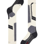 SK4 Advanced Merinould Skisokker - Dame - Off White - Gumpel & Co