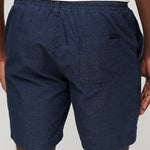 Men's Indigo Bermuda Shorts - Herre - Indigo Dobbie - Gumpel & Co