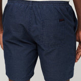 Men's Indigo Bermuda Shorts - Herre - Indigo Dobbie - Gumpel & Co
