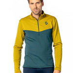 Men's Defined Light Pullover Midlayer - Herre - Black - Gumpel & Co