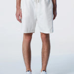 Men's Paul Washed Bomuld - hør Shorts - Herre - Melon - Gumpel & Co
