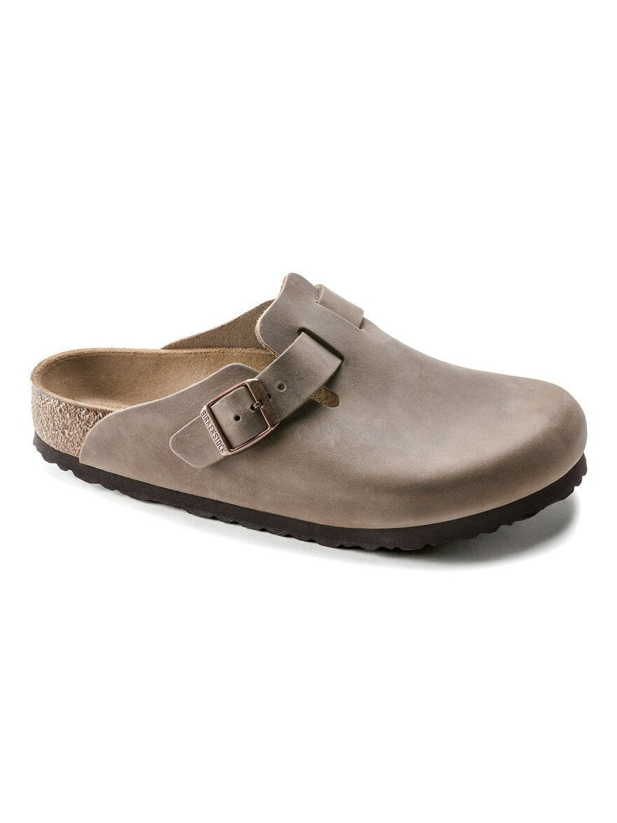 Boston Leoi Lukket Lædersandal - Unisex - Tabacco Brown - Smal - Gumpel & Co