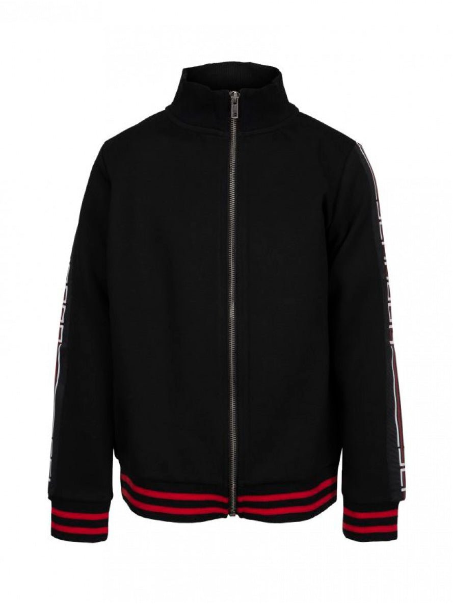 PETIT BOMBER SWEATER TIL DRENGE | BLACK - Gumpel & Co