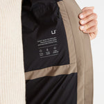 Thundra Dunfrakke - Dame - Dark Sand - Gumpel & Co