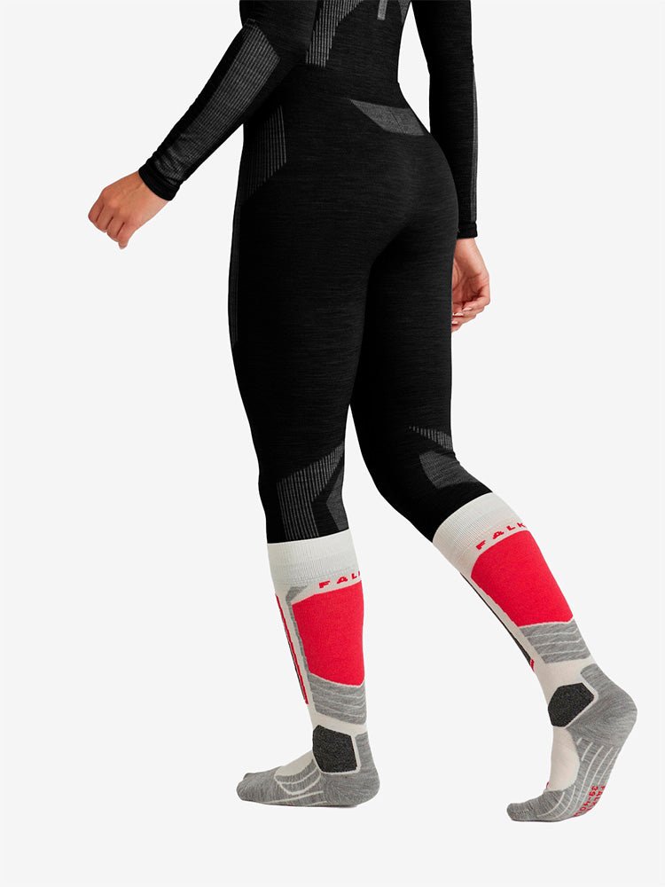 3/4 Wool Tech Skiunderbukser - Dame - Sort - Gumpel & Co