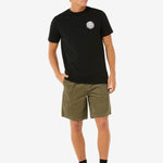 Classic Surf Cord Volley Short - Herre - Dusty Olive - Gumpel & Co
