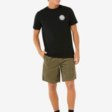 Classic Surf Cord Volley Short - Herre - Dusty Olive - Gumpel & Co