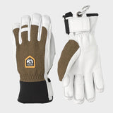 Army Leather Patrol 5 - Fingre skihandske - Herre Olive - Gumpel & Co