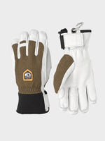 Army Leather Patrol 5-Finger Ski Glove - Men's Olive