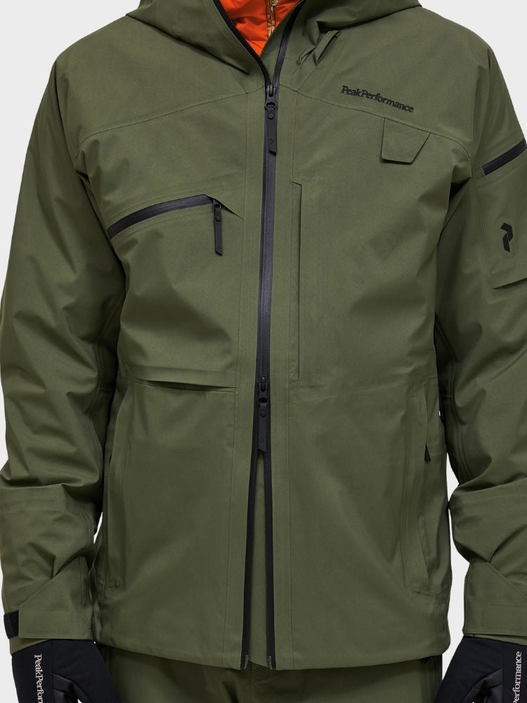 Alpine Skijakke 3L GORETEX - Herre - Grøn - Gumpel & Co